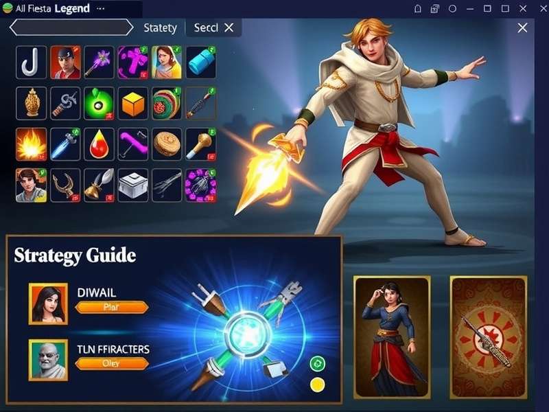 Fiesta Legend Diwali event showcasing special Indian festival content