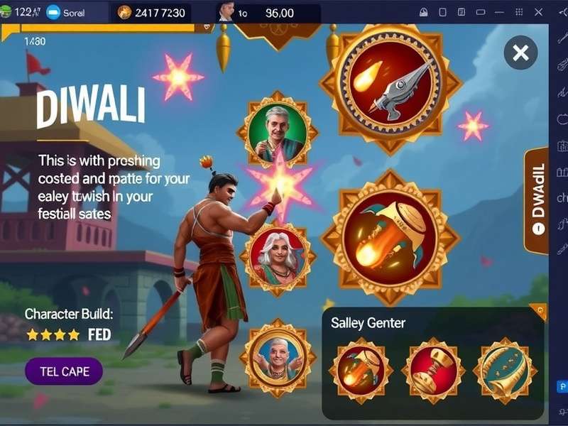 Fiesta Legend strategy guide showing character builds and equipment